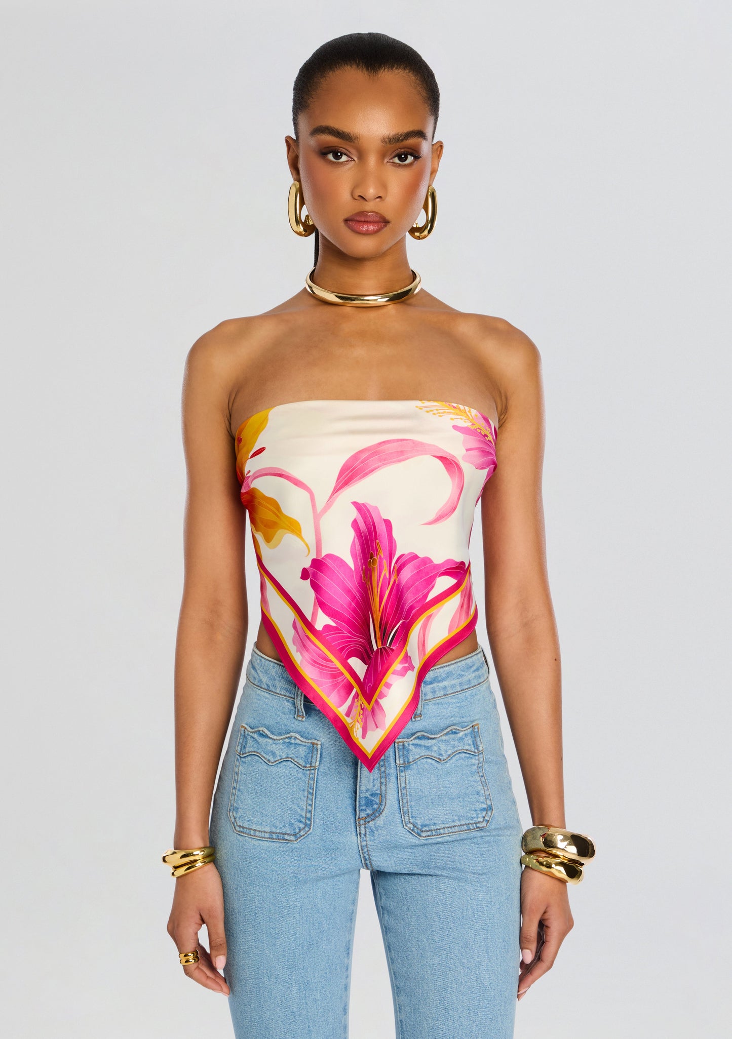 Alivia Silk Top