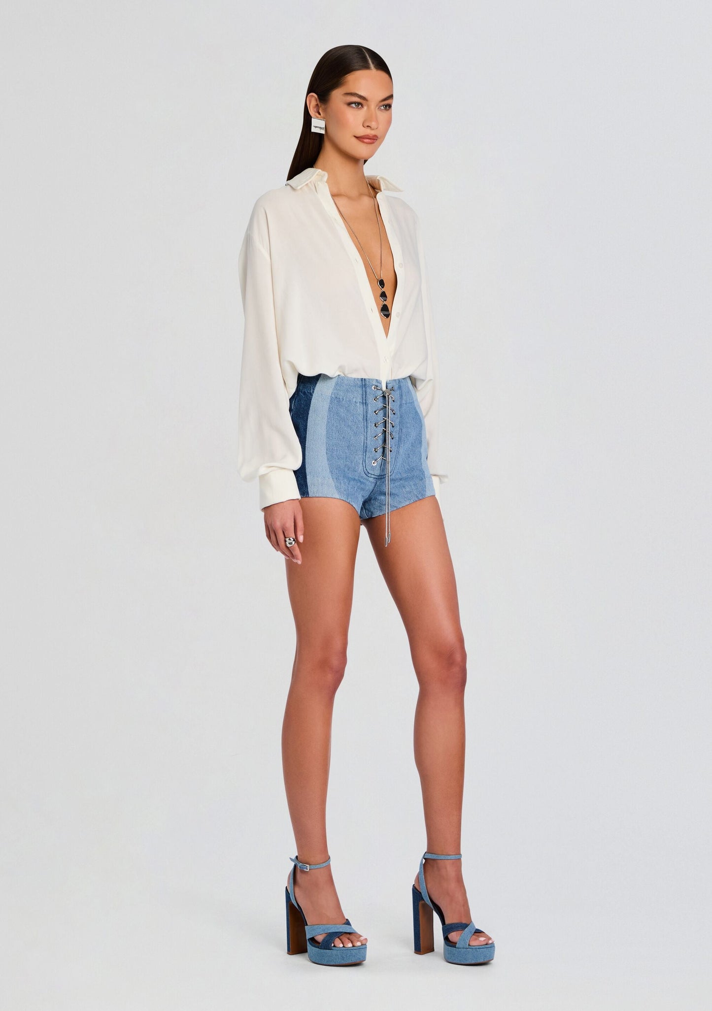 Aleyna Denim Short